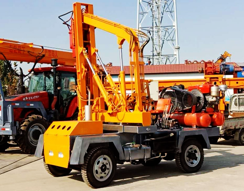 小四輪打拔鉆一體(小空壓機(jī))