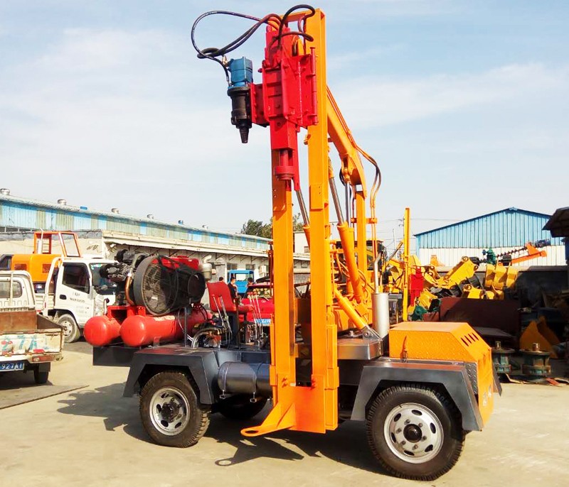 小四輪打拔鉆一體(小空壓機(jī))