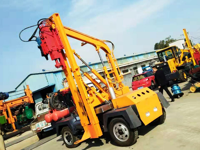 小四輪打拔鉆一體(小空壓機(jī))