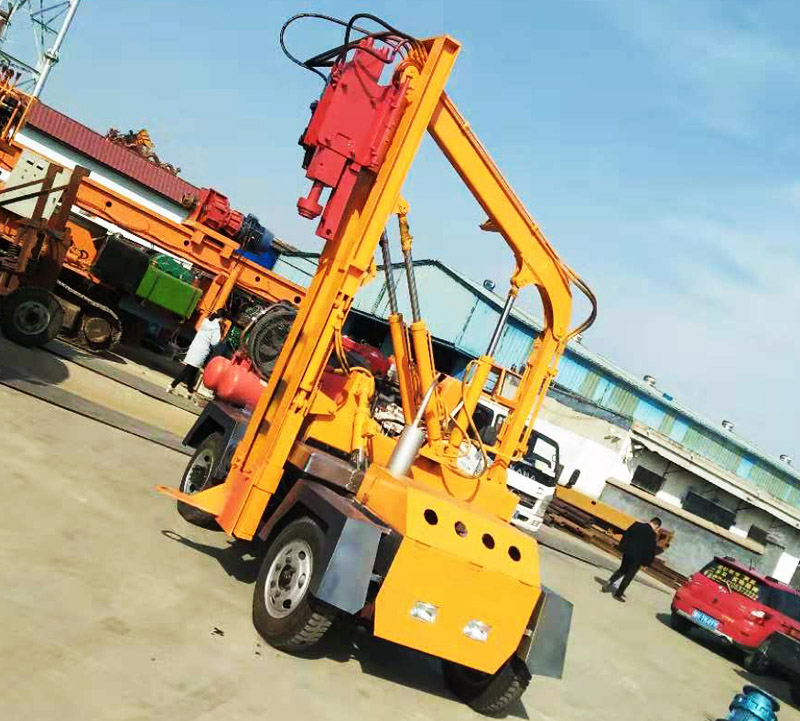 小四輪打拔鉆一體(小空壓機(jī))