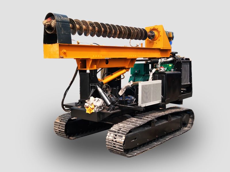 履帶光伏打樁機(jī)