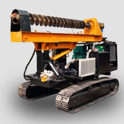 履帶光伏打樁機(jī)