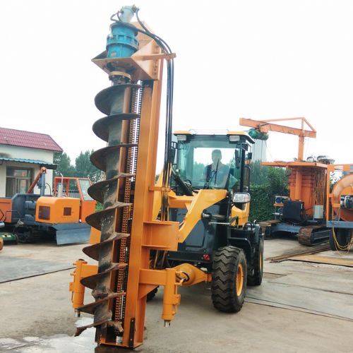 電線桿鉆孔打樁機(jī)