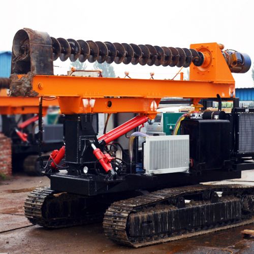 履帶光伏打樁機(jī)