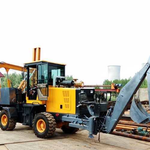 挖打一體護(hù)欄樁機(jī)