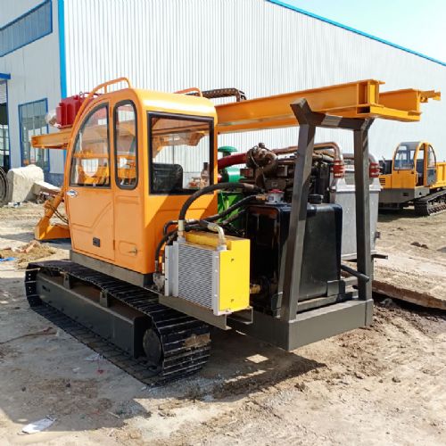 履帶光伏打樁機(jī)